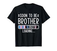 Soon to Be Brother 2027 Chargement de l'annonce de Grossesse T-Shirt