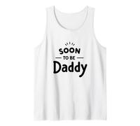 Soon to Be Daddy Annonce de Grossesse révélant Papa père Débardeur