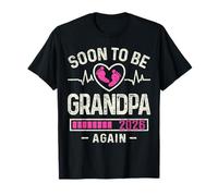 Soon to Be Grandpa Again 2026 Expecting Baby Grandfather T-Shirt