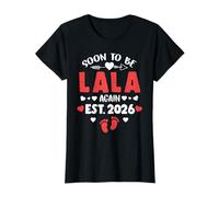 Soon to Be Lala Again 2026 Fun Grandma 2ème 3ème Fois T-Shirt