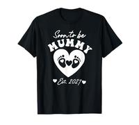 Soon to Be Mummy 2027 Fête des Mères Première Fois Maman Grossesse T-Shirt