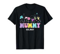 Soon to Be Mummy est 2027 promu Maman Fleur T-Shirt