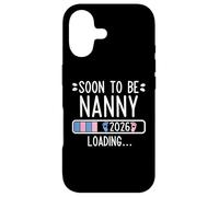 Soon to Be Nanny 2026 Loading Pregnancy Announcement 2026 Coque pour iPhone 17