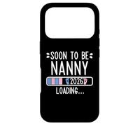 Soon to Be Nanny 2026 Loading Pregnancy Announcement 2026 Coque pour iPhone 17 Pro