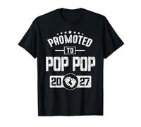 Soon to Be Pop Pop est.2027 Fête des Pères Première Fois Papa T-Shirt