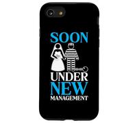 Soon Under New Management Bachelor Party Marié Engagé Coque pour iPhone SE (2020) / 7/8