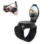 SOONHUA Rétroviseur Vélo Miroir Réglable 360° Cyclisme | Miroir vélo portable avec rotation 360°, réglable et fixé au poignet, idéal pour VTT, vélo de route et cyclistes