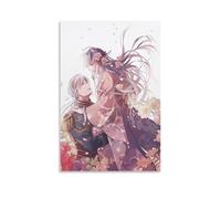 SOONIER Poster sur toile avec inscription « My Happy Marriage » - Décoration murale moderne - 20 x 30 cm