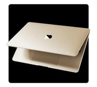 Soonjet Coque pour MacBook Air 15 Pouces M4 / M3 / M2 (A3241, A3114, A2941) 2025-2023 [Armure Ultra Fine] Coque Protectrice Translucide pour Mac Air 15,3" - Lumière Stellaire Claire