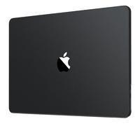 Soonjet Coque pour MacBook Pro 16" M4 2024-2021 M3 M2 M1 Pro/Max Coque de Protection Rigide pour Ordinateur Portable A3403 A3186 A2991 A2780 A2485 - Noir Spatial Transparent