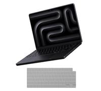 Soonjet Coque rigide de protection pour MacBook Pro 16" 2024-2021 M3 Pro/Max A2991 M2 A2780 M1 A2485 [correspondance 100 % couleur originale] - Housse de clavier translucide pour ordinateur portable -