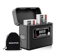 Soonpho BT-EL15 Mobile Boîtier de Chargement de Batterie pour Nikon EN-EL15 Camera Battery Charging Case pour Nikon 5D Markll 5DS 5DSR 6DMarkll 6D 7DMarkll 7D EOS60D 60DA 70D 80D 90D EOS-R EOS R5 R