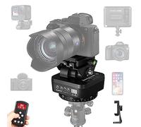 Soonpho M4 Trépied Appareil Photo Trépied Tête Panoramique Télécommande Pan/Tilt Tête Motorisée 360 Degrés Électrique Erectable Pince Téléphone Télécommande pour DSLR et Smartphones