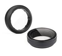 SOONSUN Coque de protection pour objectif compatible avec GoPro Hero 4/3+/3, lentille en verre haute transparence, filtre UV pour GoPro Hero 4, Hero3, Hero3+