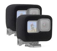 SOONSUN Lot de 2 housses coupe-vent pour GoPro Hero 13/12/11/10/9 - Noir - Mousse pour réduction du bruit du vent