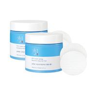 Sooryehan Lg Beauty Hyobidam Water Spring Lot de 2 ampoules d'acide hyaluronique 160 ml x 2 Ea - Tampons toners quotidiens pour le visage, apaisant, hydratant et exfoliant