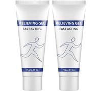 Soothing Cooling Gel, Body Fast Acting Clear Relievings Gels, Sports Soothing Coolings Gels Body Care Lotions, Clear Pain Relievings Gel,Instant Cool Application (2)