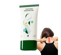 Soothing Cream Non Greasy Gentle Massaging Gel Joint Massage Cream Fast Absorbing Comfort Relief Moisturizing Formula for Knees Neck Lumbar Spine Hands for Travel Business Trip Home Indoor Outdoor