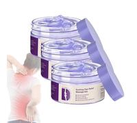 Soothing Pain Relief Massage Gel,Kreian 2 Joint Pain Relief Purple,Relieving Gel Turmeric Extract,Professional Cream Massage For Knees (3pcs)