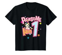 Sooty Soo I Am One, 1er Anniversaire de Pawsome Kids T-Shirt