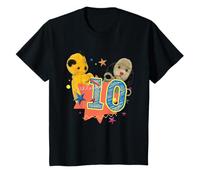 Sooty & Sweep 10e Anniversaire 10 Ans Enfants T-Shirt