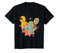 Sooty & Sweep 4e Anniversaire 4 Ans Enfants T-Shirt