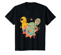 Sooty & Sweep 6ème Anniversaire pour Enfants de Six Ans T-Shirt