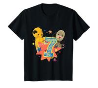 Sooty & Sweep 7e Anniversaire 7 Ans Enfants T-Shirt