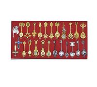 SOOYOOYOO Anime Cosplay Porte-clés Natsu Collier Gray Fullbuster Pendentif Pour Fairy Tail Jeu de Rôle [Le Porte-clés N'est Pas Vendu Ou Créé Par Fairy Tail]