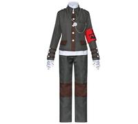 SOOYOOYOO Costume Cosplay Korekiyo Shinguji Veste Vert Armée et Haut Violet avec Accessoires pour Halloween Conventions Roleplay(Homme,XXL)