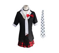 SOOYOOYOO Enoshima Junko Cosplay Costume Polyester Uniforme Manteau Jupe Costume Pour Noël Halloween Fête et Carnaval [Le Costume N'est Ni Vendu Ni Créé Par Enoshima Junko]
