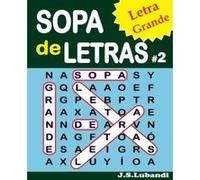 SOPA de LETRAS #2 (Letra Grande): Volume 2 - [Livre en VO] J S Lubandi (Auteur)