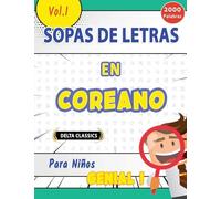 Sopa de Letras En El Coreano Para Niños - Genial! Vol.1 - Delta Classics