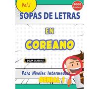 Sopa de Letras En El Coreano Para Niveles Intermedios - Genial! Vol.1 - Delta Classics