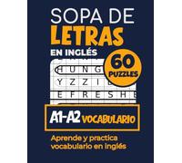 Sopa de Letras en Inglés: Puzzles A1-A2 para Aprender y Practicar Vocabulario con Traducción al Español