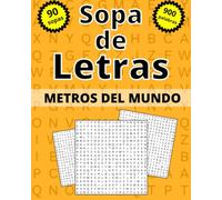 Sopa de Letras: Metros del Mundo