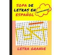 Sopa de letras para adultos letra grande