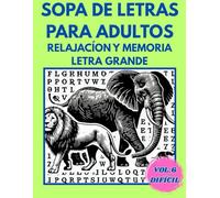 Sopa de Letras para Adultos Letra Grande | Nivel Difícil Vol. 6: 60 Puzzles con 30 Palabras Cada Uno y Dibujos Temáticos | El Reto Definitivo para Mentes Expertas