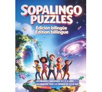 SOPALINGO PUZZLES: Edición bilingüe / Édition bilingue: 25 Mundos Temáticos de Sopas de Letras para Niños de 7-12 años | 25 Mondes Thématiques de Mots Mêlés pour Enfants de 7 à 12 ans