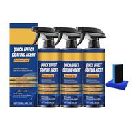 Sopami Advanced Car Quick-Acting Coating Agent Spray, Lymex Spray Nano Anti Rayure Pour Voiture, Quick Effect Coating Agent, Polish Anti Rayure Voiture Carrosserie, Shiny Car Stuff (3PC)