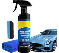 Sopami Car Coating Spray, Sopami Quick Effect Coating Agent, Sopami Car Scratch Wax Polish Spray Waterless Wash, Sopami Oil Film Emulsion Glass Cleaner, Long-lasting Protection (1PCS)