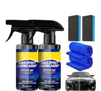 Sopami Car Quick-Acting Coating Agent Spray,Sopami Spray Car,Agent De Revêtement à Effet Rapide,Spray De Revêtement Céramique Pour Voiture,Pour La Protection Du Revêtement De Peinture Automobile (2PC)