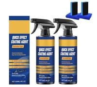 Sopami Lot de 2 sprays de revêtement Limplex Spray Auto Quick Effect Coating Agent for Car, 3 en 1 Haute Protection Rapide, Spray de revêtement automobile qui combine réparation, protection et