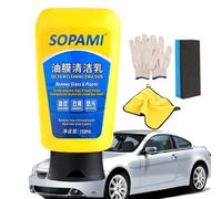 Sopami Oil Film Cleaning Emulsion, Sopami Carrosserie Coating Spray, Car Glass Oil Film Remover, Sopami Quick Effect Coating Agent, Nano Ceramic Crystal Coating Agent (1 Pcs)