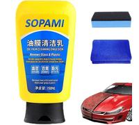 Sopami Oil Film Emulsion Glass Cleaner, Sopami Car Coating Spray, Sopami Quick Effect Coating Agent, Sopami Quickly Coat Car Wax Polish Spray, Nano Ceramic Crystal Coating Agent (1PCS 150ml)