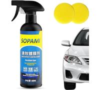 Sopami Oil Film Emulsion Glass Cleaner,Sopami Car Coating Spray, Sopami Quickly Coat Car Wax Polish Spray,Waterless Wash Car Ceramic Coating (Spray*1)