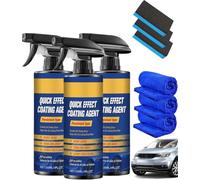 Sopami Quick Effect Coating Agent for Car,Sopami Voiture,Car Coating Spray Auto Multi-functional Car Spray,Auto Nano Revêtement Rapide,Spray Anti Rayure Pour Voiture,Spray De Revêtement 3 En 1 (3PC)