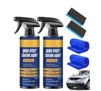 Sopami Quick Effect Coating Agent for Car,Sopami Voiture,Car Coating Spray Auto Multi-functional Car Spray,Auto Nano Revêtement Rapide,Spray Anti Rayure Pour Voiture,Spray De Revêtement 3 En 1 (2PC)