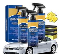 Sopami Quick Effect Coating Agent, Sopami Car Coating Spray High Protection, Car Paint Spray for Long-Lasting Shine and Protection, Persistent Type Scratch Remover for Auto (3 Pcs)