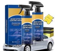 Sopami Quick Effect Coating Agent, Sopami Car Coating Spray High Protection, Car Paint Spray for Long-Lasting Shine and Protection, Persistent Type Scratch Remover for Auto (2 Pcs)